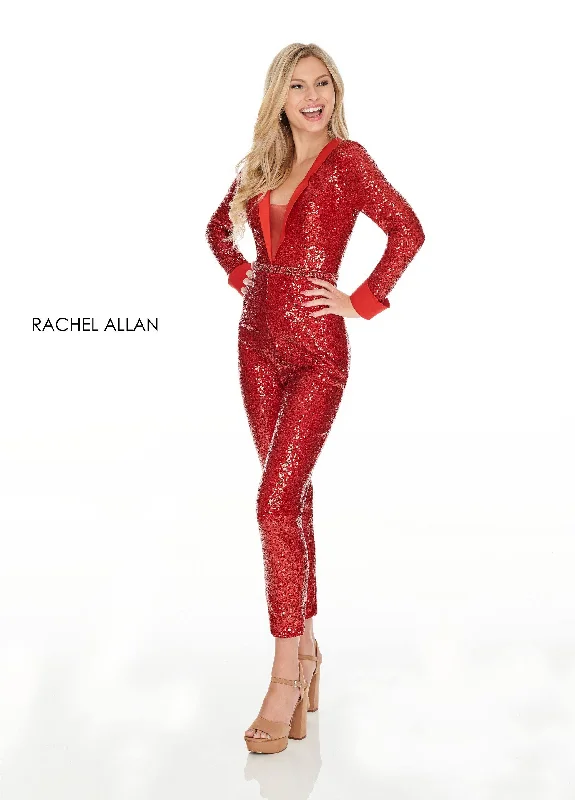 Rachel Allan Sparkling Jumpsuit Formal