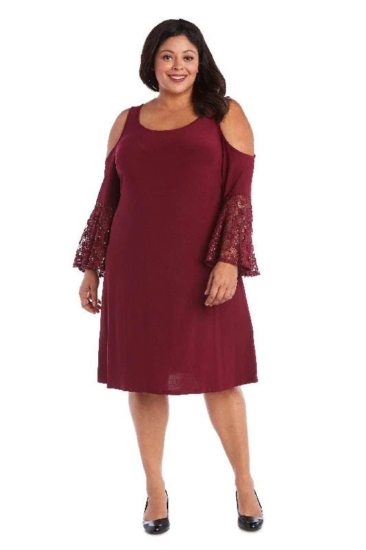 R&M Richards 8942W Plus Size Short Dress