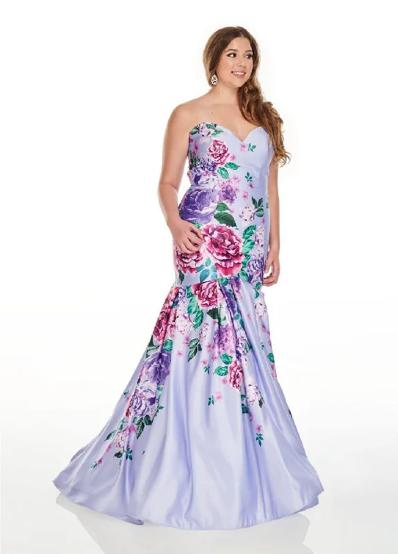 Rachel Allan Sexy Formal Prom Long Plus Size Dress