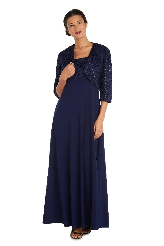 R&M Richards 3606 Long Mother Of The Bride Dress