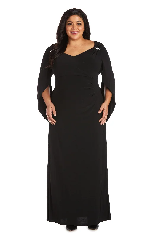 R&M Richards 5899W Plus Size Long Formal Dress Sale