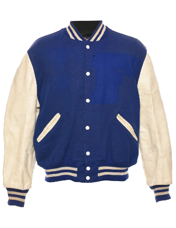 Navy Team Jacket - L