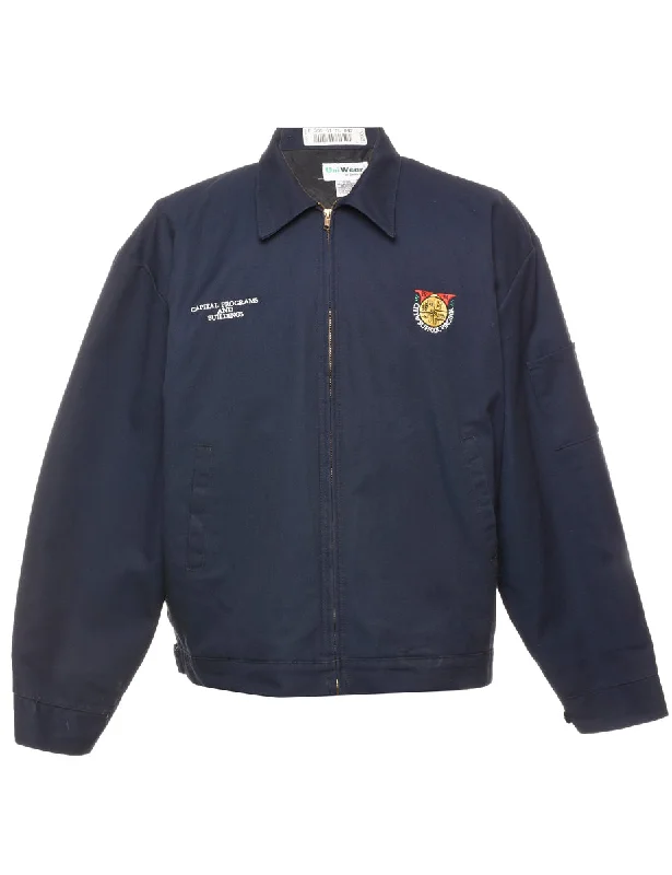 Navy Workwear Jacket - XL