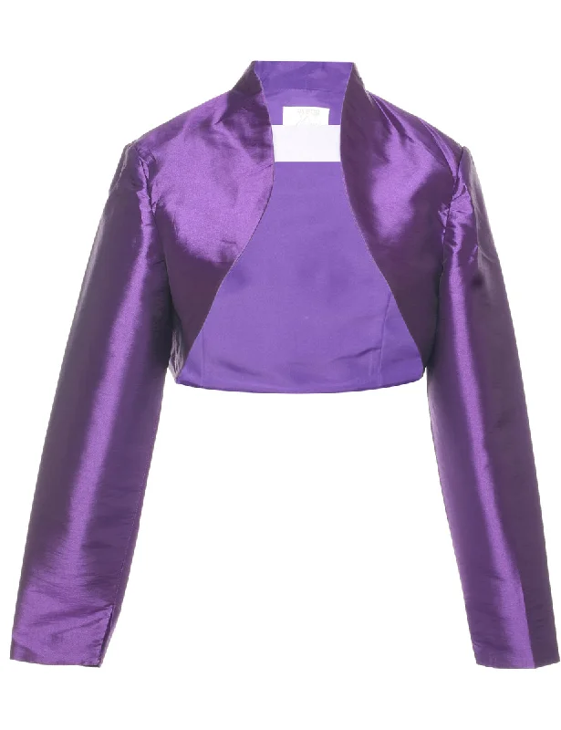 Purple Evening Jacket - M