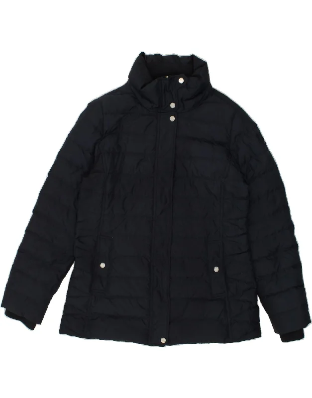 TOMMY HILFIGER Womens Padded Jacket UK 18 XL Navy Blue