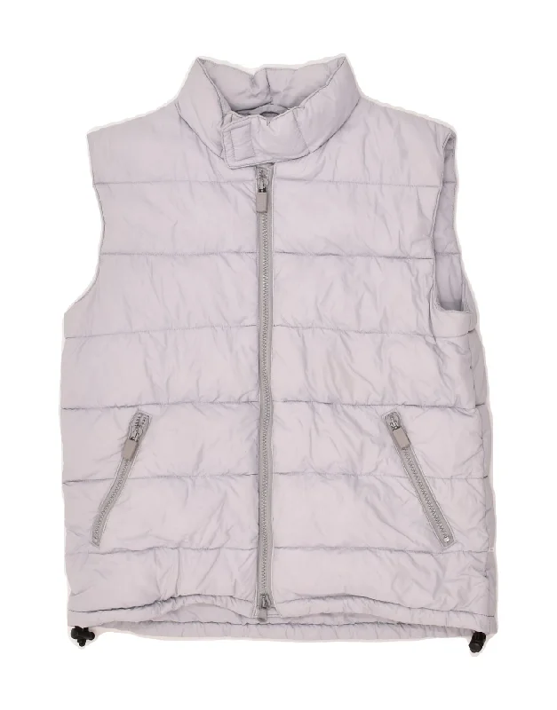 ASPESI Womens Padded Gilet UK 10 Small Purple Polyamide