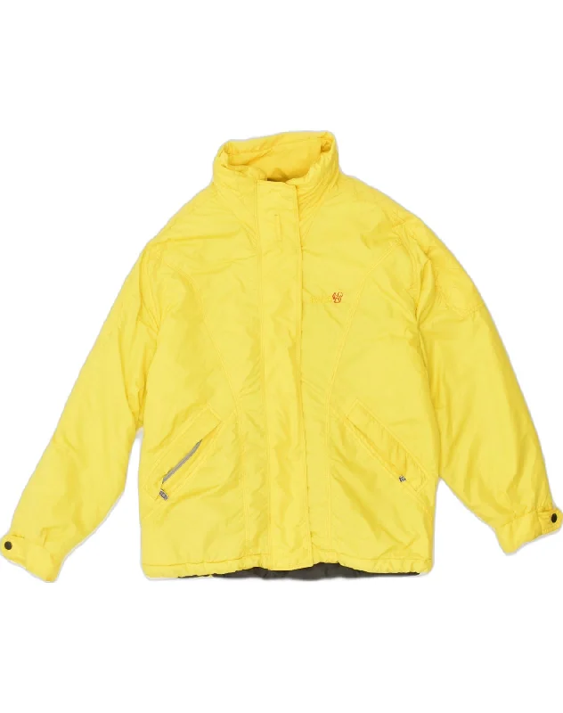 BAILO Womens Windbreaker Jacket UIK 16 Large Yellow Polyester