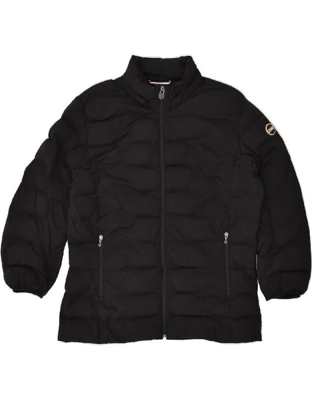 COLMAR Womens Padded Jacket IT 52 2XL Black Polyamide