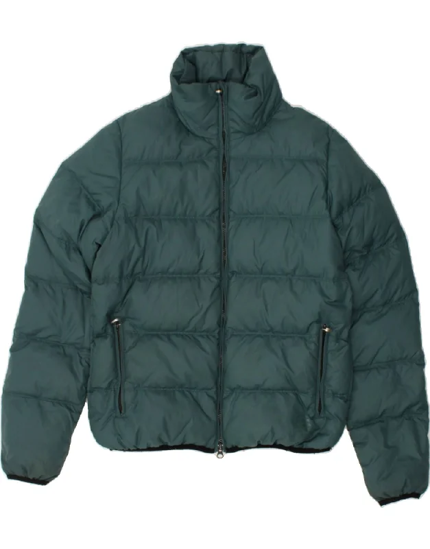 MARINA YACHTING Womens Padded Jacket IT 46 Large Green Polyamide