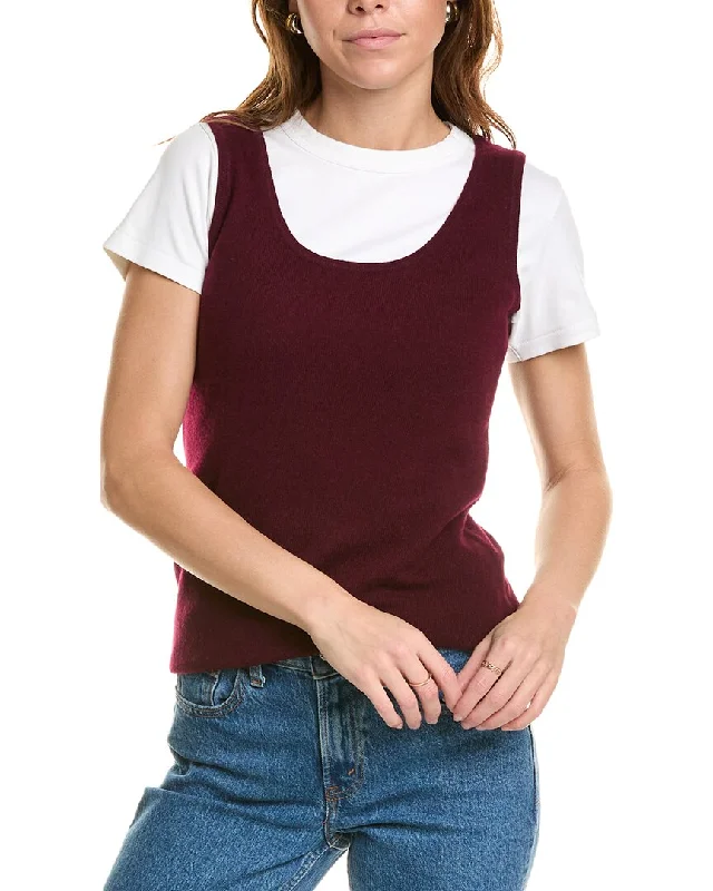 sofiacashmere Luxe Cashmere Tank