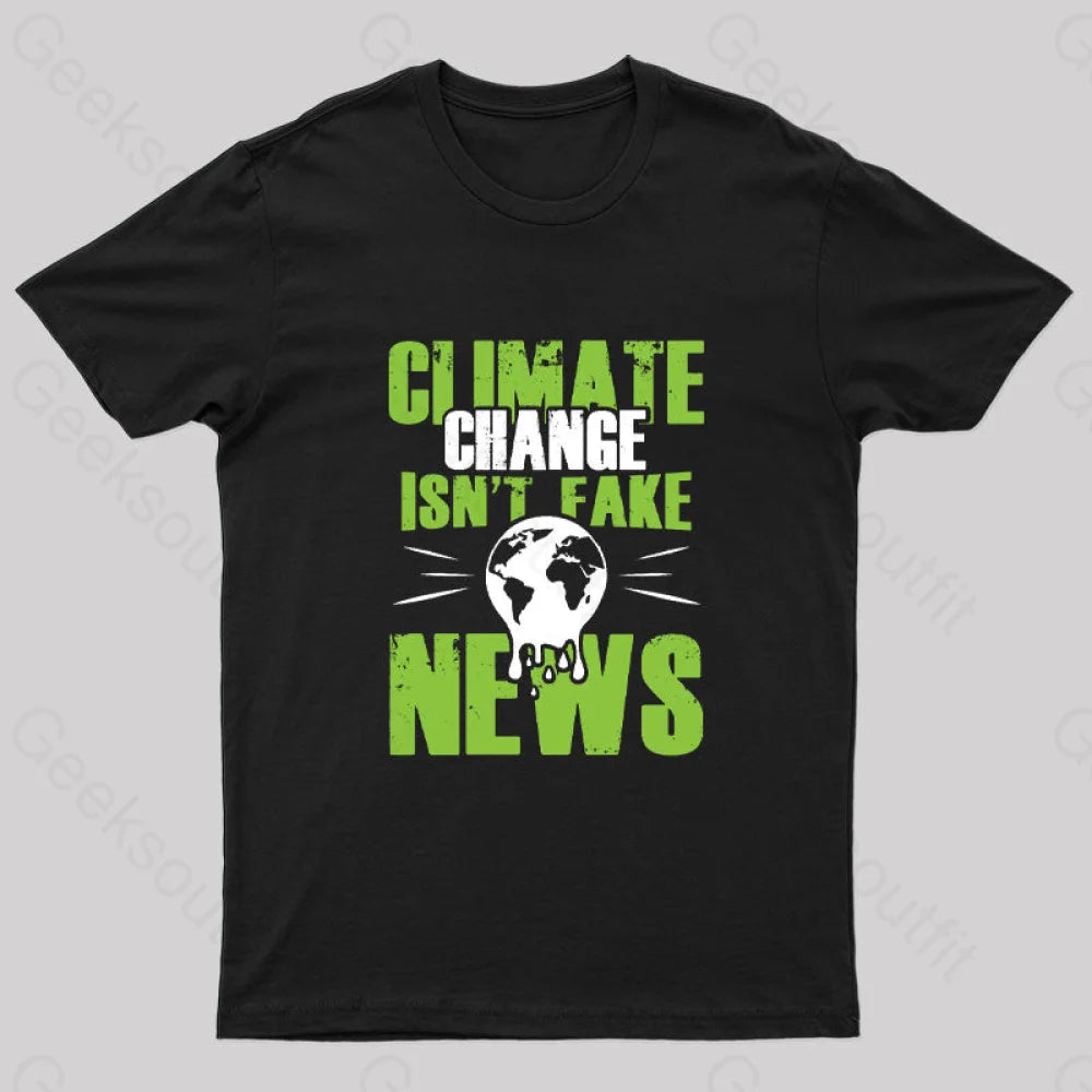 Climate Change Protection Geek T-Shirt