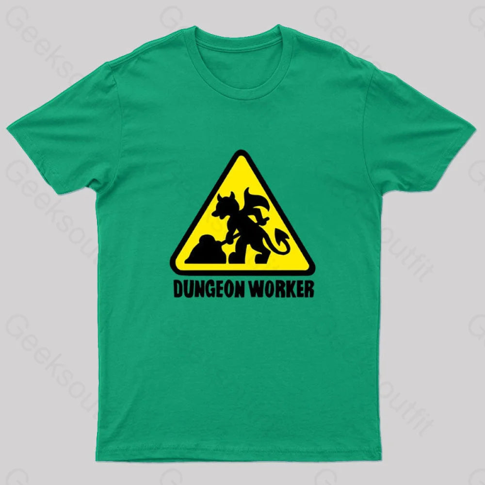 Dungeon Workers Nerd T-Shirt