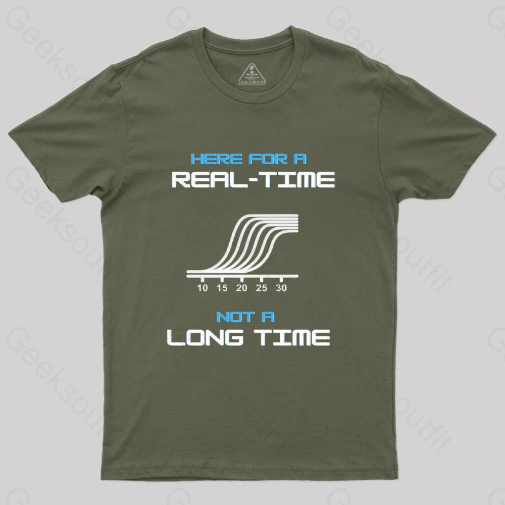 Here For a Real Time Not a Long Time T-Shirt