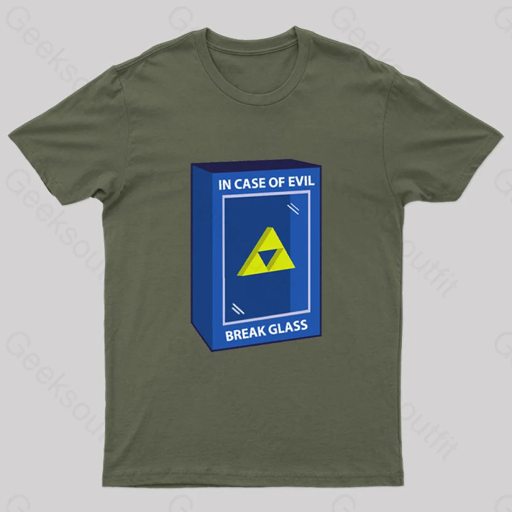 In Case of Evil Nerd T-Shirt