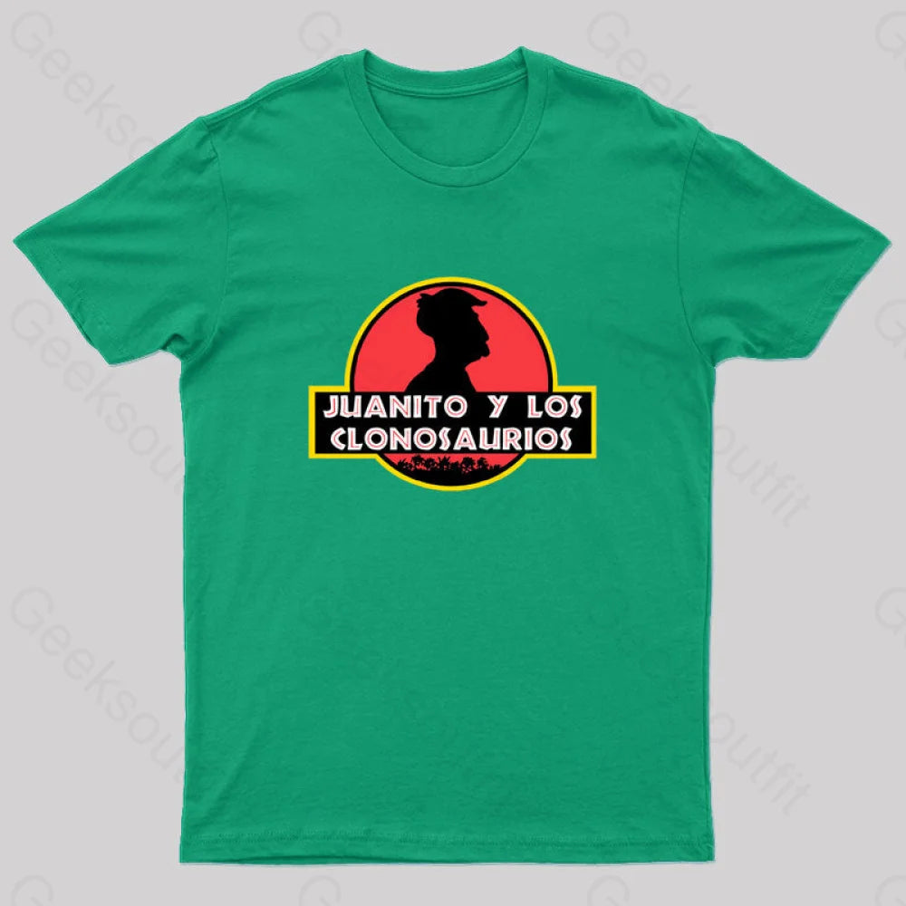 Juanito Y Los Clonosaurios Geek T-Shirt