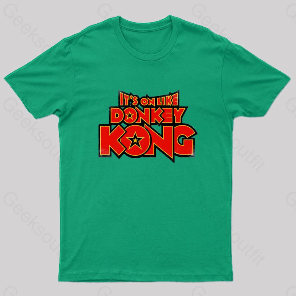 Kong Says It's On Geek T-Shirt