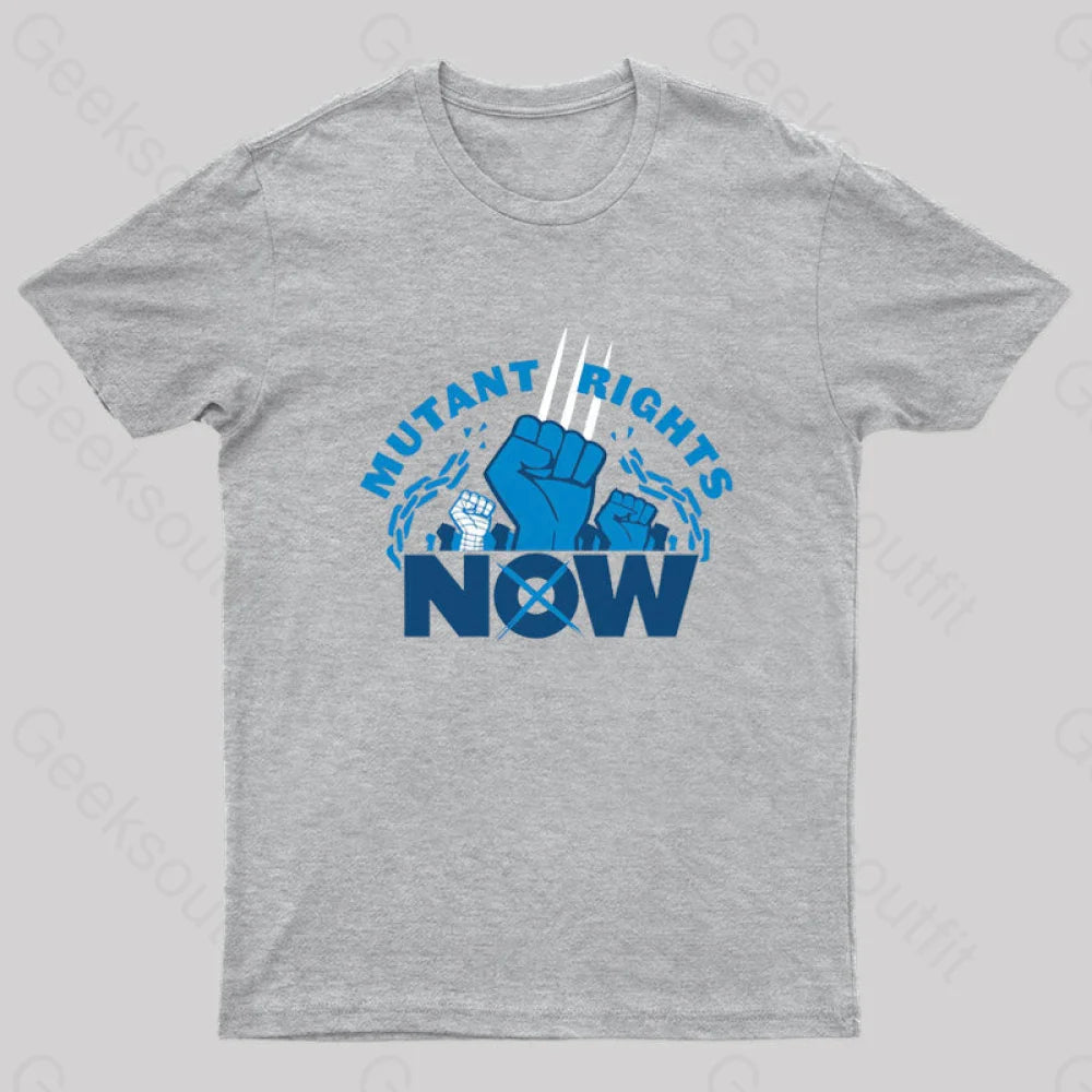 Mutant Rights Now! Geek T-Shirt