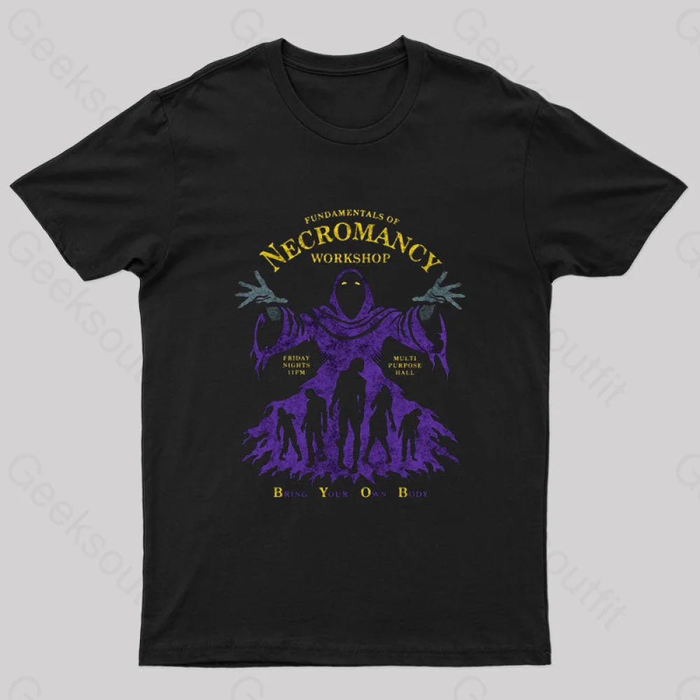 Necromancy Workshop Nerd T-Shirt