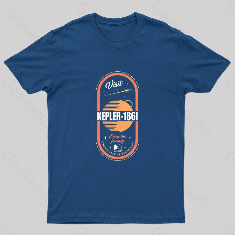 Visit Kepler 186f Nerd T-Shirt