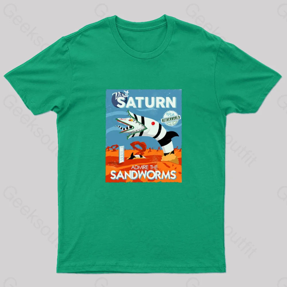 Visit Saturn Geek T-Shirt