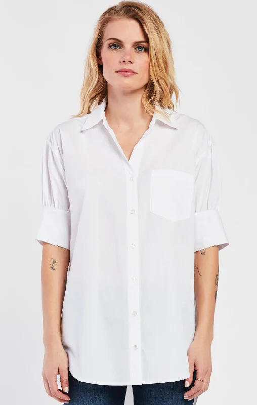 Artemis White 3/4 sleeve Shirt