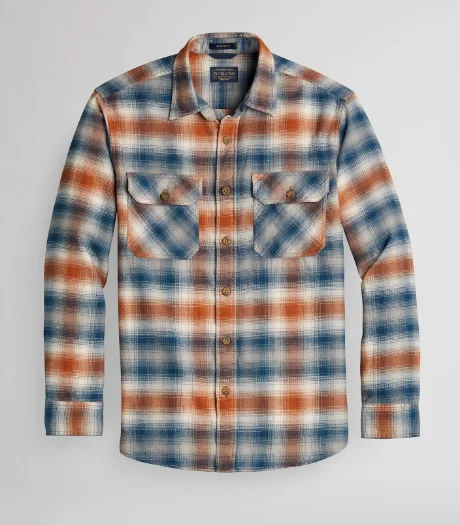 Pendleton Men's Burnside Plaid Brushed Cotton Flannel Shirts