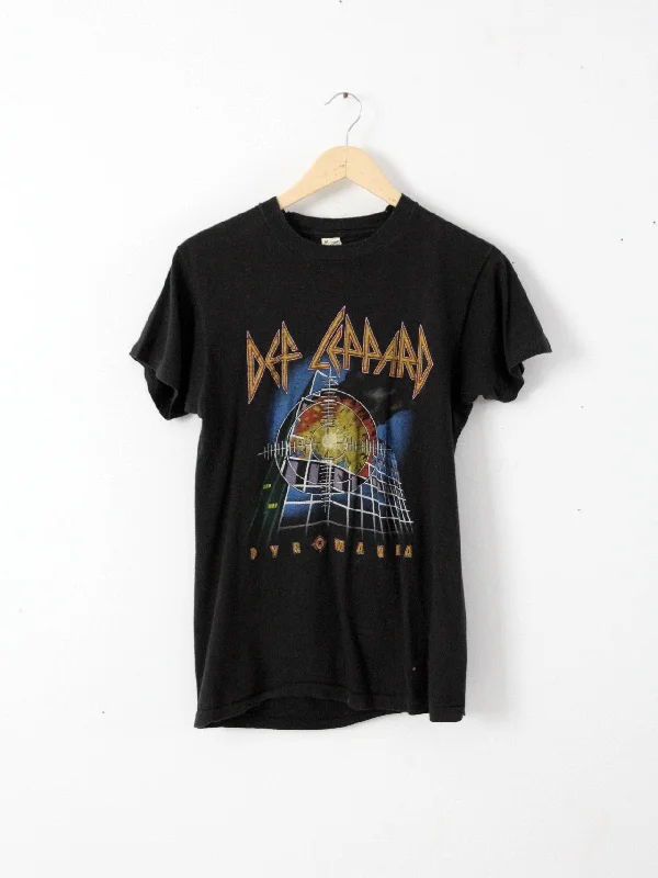 vintage Def Leppard t-shirt, 1983 Pyromania tour