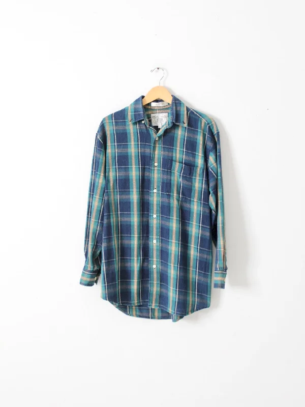 vintage John Ashford plaid shirt