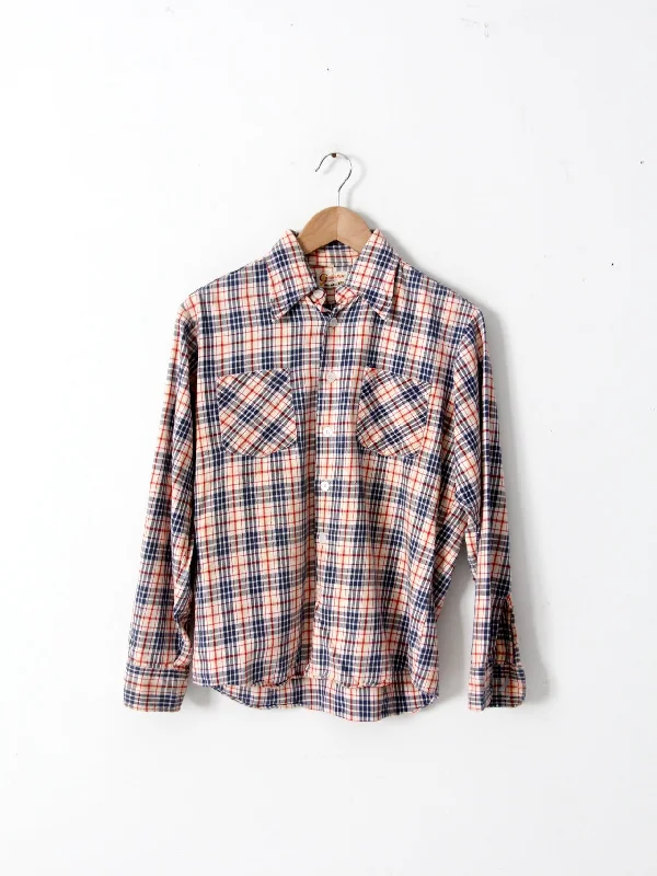 vintage plaid shirt